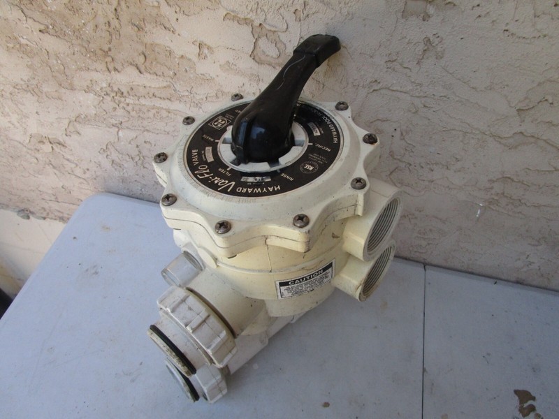 Used HAYWARD SP 715 X32 VARI-FLO MULTIPORT VALVE, sp715x32