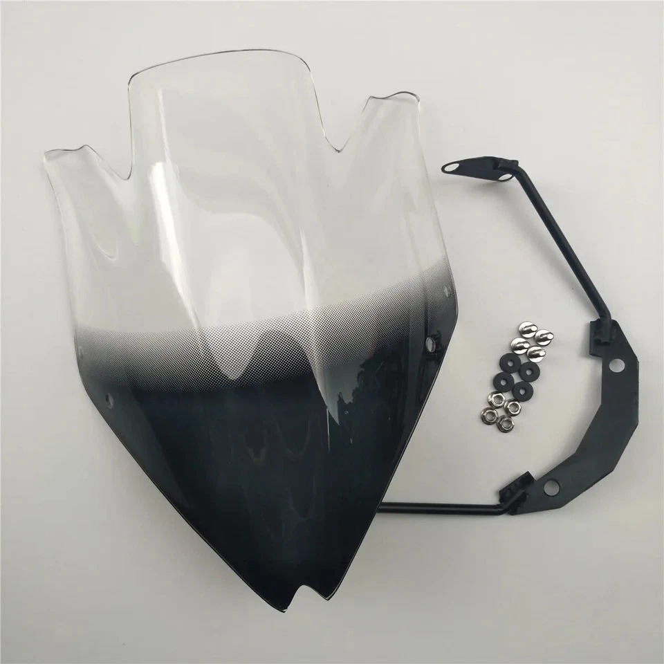 Clear Windscreen Windshield fit for KAWASAKI Z750 Z-750 ZR750L/M Polycarbonate - Image 4 of 4