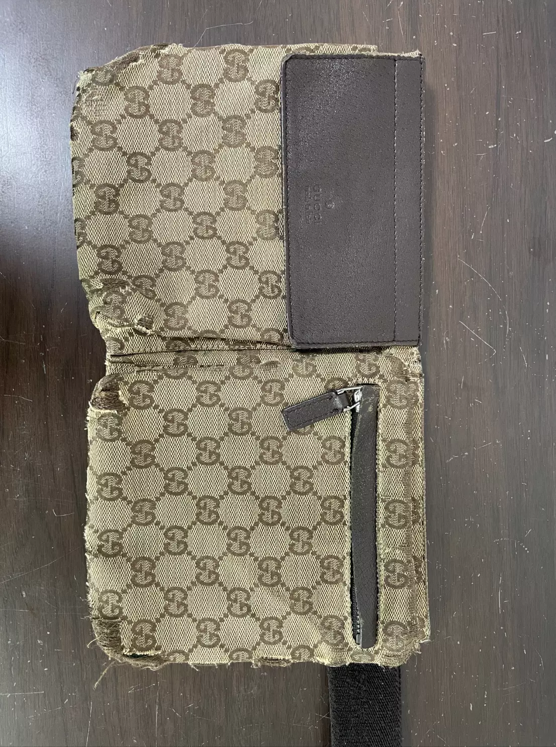 Sac à dos motif Gucci GG sac ceinture épaule marron beige femmes 28566