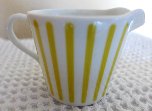 MELITTA ZÜRICH Streifen GELB kleines Milchkännchen 5-10 TOP 100 ml / Sahnegießer - Bild 2 von 3