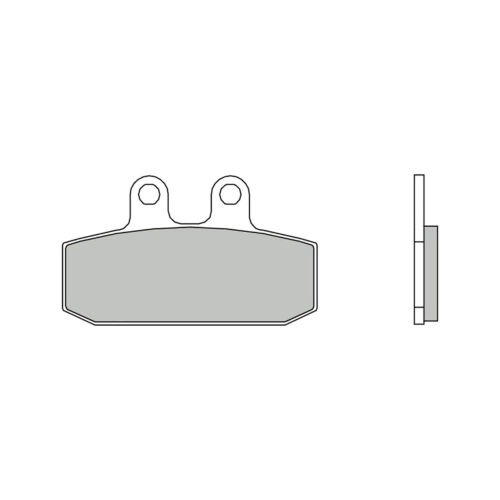 Pastiglie Brembo Freno Posteriori 07GR13CC per Moto Guzzi V85 TT 850 2019 > 2020 - Picture 2 of 3