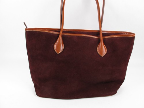 Dooney & Bourke Wildleder Tasche Burgund Weinfarben (26) - Bild 5 von 12