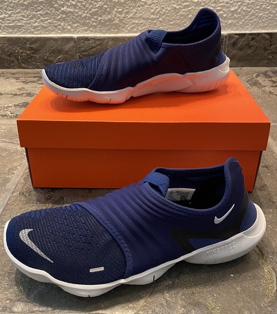 nike free rn flyknit blue void