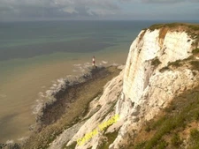 Photo 6x4 Beachy Head Meads/TV6097 At 530 feet above sea level, the chal c2012