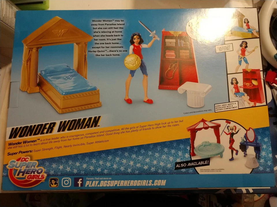 Juego de figuras de acción Super Hero Girls Wonder Woman DC 1984 juego Foto 3 de 4
