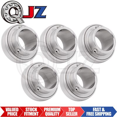 [Qty.5] SUC210-31 Stainless Insert Bearing w/Set-Screw Locking [1-15/16'' Bore]
