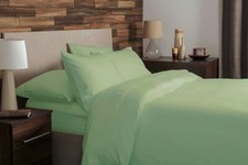 Belledorm 100% Brushed Cotton Flannelette Bed Linen Apple Green All Sizes 175gsm