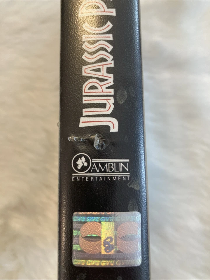 VHS Jurassic Park Original Kinoformat von Steven Spielberg (3 Oscars) - Bild 2 von 4