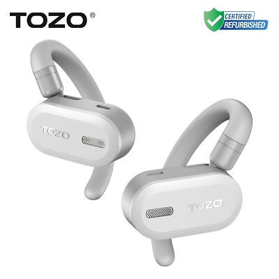 TOZO O2 True Open Ear Wireless Earbuds Lightweight Comfort Headphones