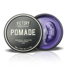 Pomade for Men 3.1 Ounce Water Based Pomade for Men High Shine Hair Wax for M...