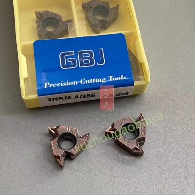 10pcs 16IRM AG55 Carbide internal thread turning insert 3/8 0.5-3.0 TPI 48-8