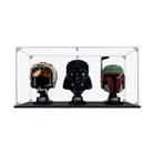 SONGLECTION® Display Case for LEGO Helmets (Three)