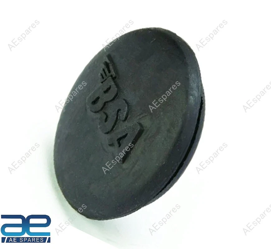 2x Tapa de goma para tanque de gasolina con logotipo BSA para BSA Goldstar A10 A7 A50 A65 Foto 4 de 4