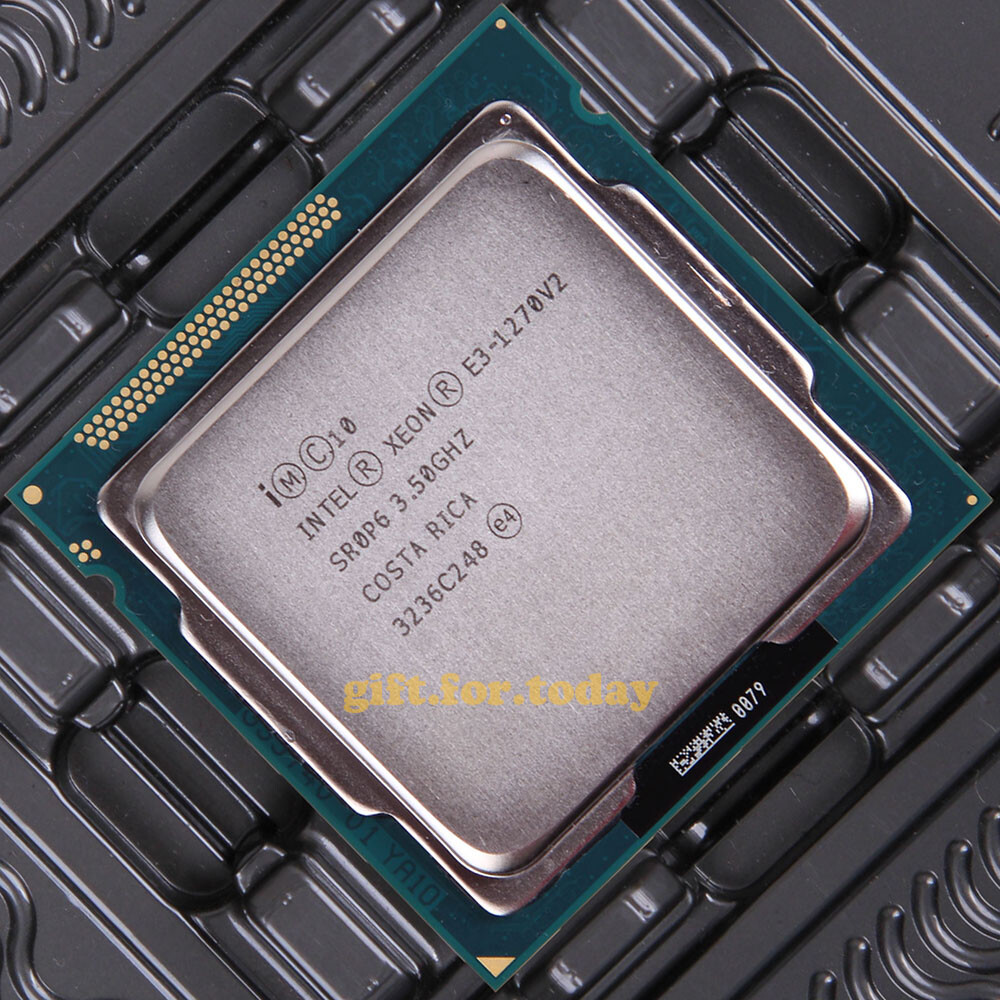 Original Intel Xeon E3-1270 V2 3.5 GHz Quad-Core Original Intel Xeon E3-1270 V2 3.5 GHz Quad-Core