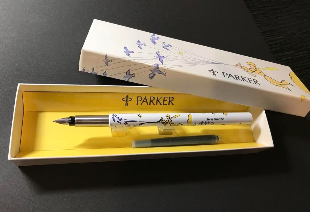 Stylo Plume Parker Ancien Coffret Le Petit Prince - Longueur 13 Cm - Occasion En Très Bel état