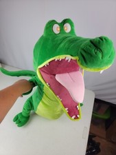 Peter Pan Plush Crocodile Tick Tock Disney Jumbo Stuffed Animal Sound Alligator