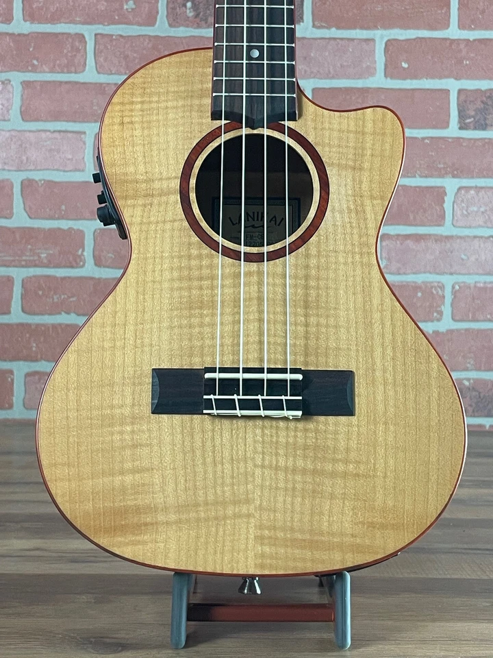 Lanikai Flame Maple Tenor Acoustic-electric Ukulele - Image 2 of 4