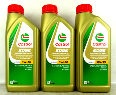 Castrol 5W30 Edge Professional Longlife 3 5W-30 ÖL VW 50400 50700 3Liter NEU