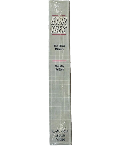NEW STAR TREK Factory Sealed VHS Movie Tape The Cloud Minders The Way To Eden - Imagen 6 de 6