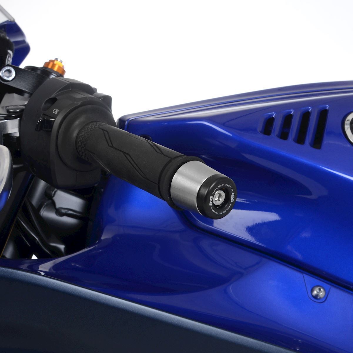 R&G Bar End Sliders Black Yamaha YZF-R1M 2015 - 2024