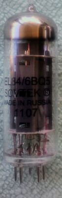 Elektronenröhre - Type EL84 / 6BQ5 Endpentode / SOVTEK / NOS 