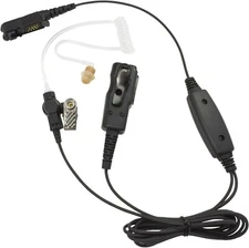 2-Wire Covert Earpiece PTT Mic Headset for Motorola MOTOTRBO XiR E8600 XiR E8608