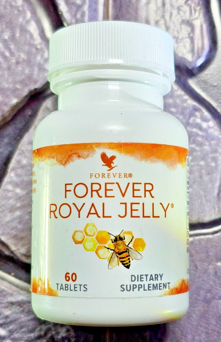 Forever Royal Jelly by Forever Living, 60 Tablets, 100% Natural 