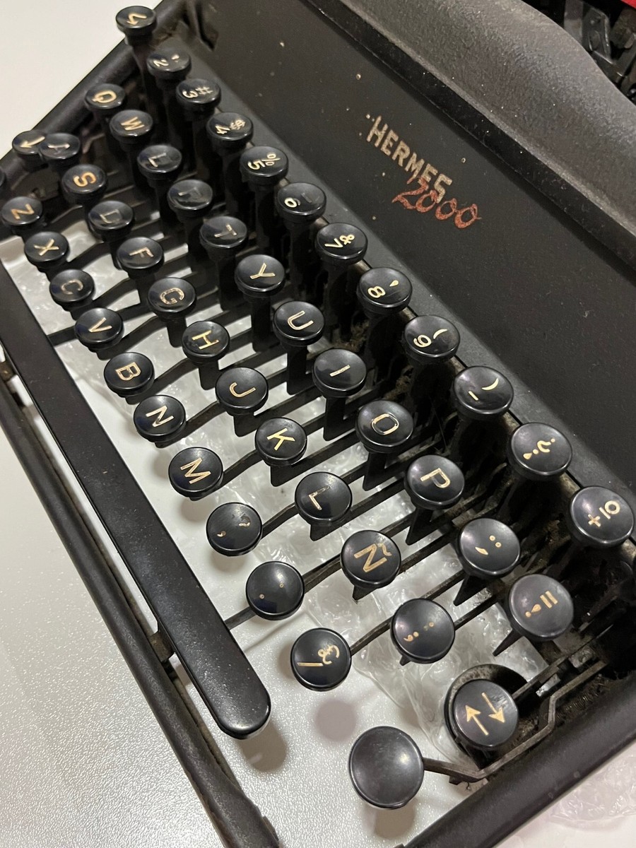 ■パーツ■エルメス タイプライター 2000 純正 内部アッセンブリー HERMES 2000 TYPEWRITER. SWISS MADE BY PAILLARD. 1946. SERIAL