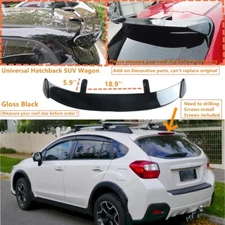 For 13-17 Subaru XV / XV Crosstrek / Crosstrek Gloss Rear Roof Spoiler Universal
