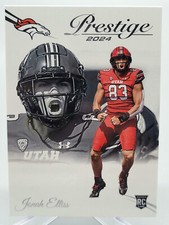 2024 PANINI PRESTIGE JONAH ELLISS ROOKIE FOOTBALL CARD BRONCOS UTAH NFL 344
