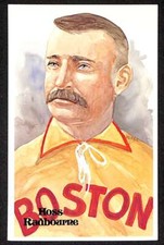1980-01 Perez-Steele HOF Postcard #24 Old Hoss Radbourn HOF  NM  D83362