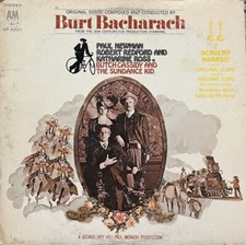 BUTCH CASSIDY & SUNDANCE KID -  MUSIC SOUNDTRACK - LP SNTK #1