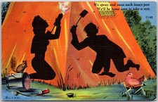 We Spray and Swat Each Insect Pest, Home Soon to Take a Rest, Comics, Postcard