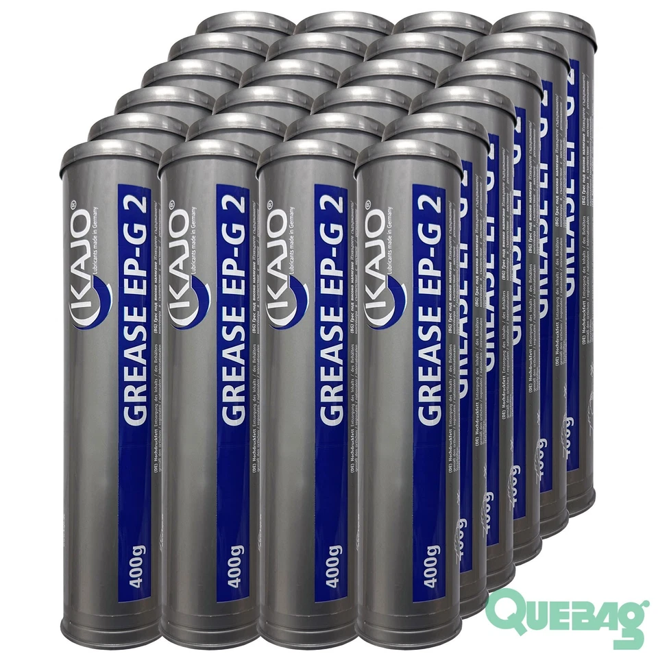 24x 400g Mehrzweckfett KAJO GREASE EP-G 2 Hochdruckfett Graphitfett Schmierfett