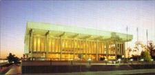 Perth Concert Hall Postcard. Vintage 80s Theatre Old