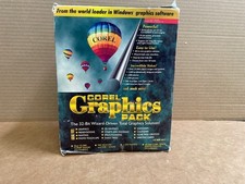 Corel Graphics Pack NL Big Box Sealed Dutch 32-Bit Design Software Windows 95 CD