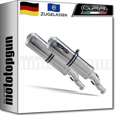auspuff zugelassen edelstahl gpr fur yamaha bt bulldog 1100 2002 02 2003 03