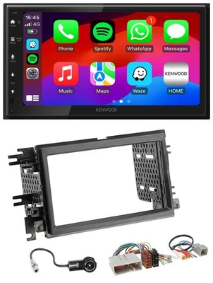 Kenwood MP3 USB DAB 2DIN Bluetooth Autoradio für Ford Mustang F 150 04-09 - Bild 1 von 4