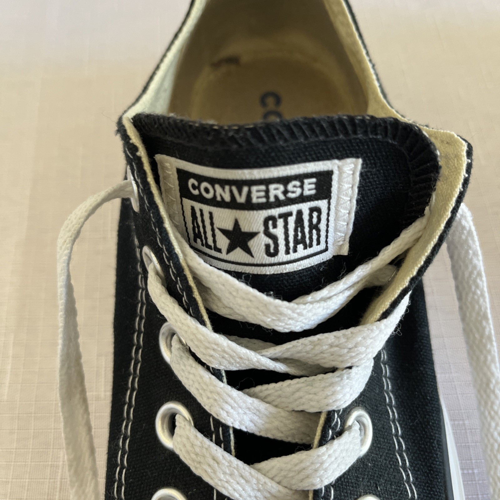 Converse Chuck Taylor All Star Size 5M/7W US Low Top Black Canvas Shoes A1 thumbnail 3