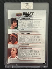 2009-10 Upper Deck Draft Edition - Stephen Curry, Ricky Rubio, Jonny Flynn RARE