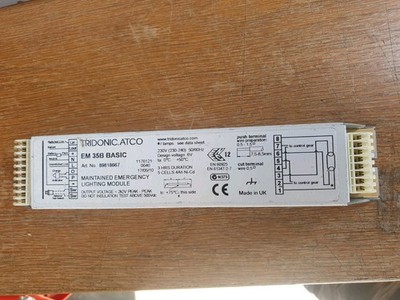 Tridonic EM35B Basic Notlichtmodul 5 Zellen 4AH 898 18667
