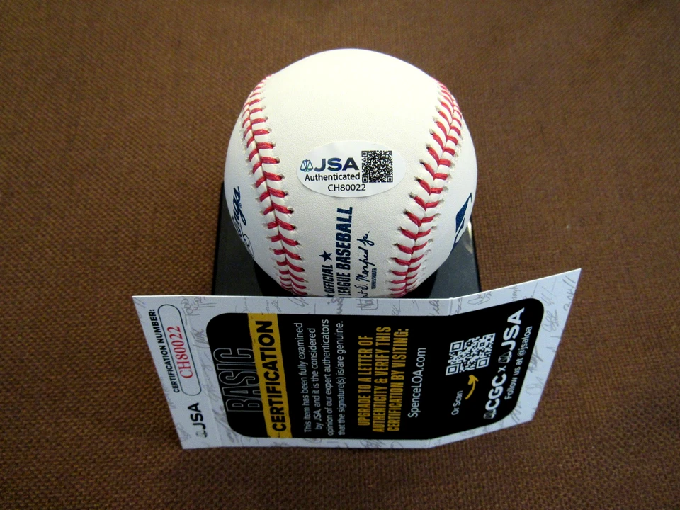 JACK MORRIS TIGER TWINS BLUE JAYS HOF SIGNED AUTO OML BASEBALL JSA BEAUTY - Image 3 of 3