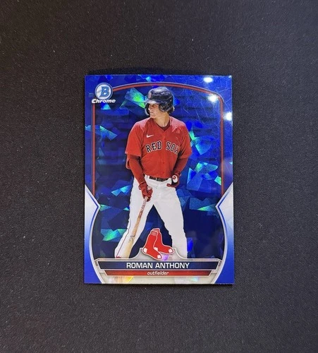 2023 Bowman Chrome Sapphire Roman Anthony Prospect Sapphire Red Sox