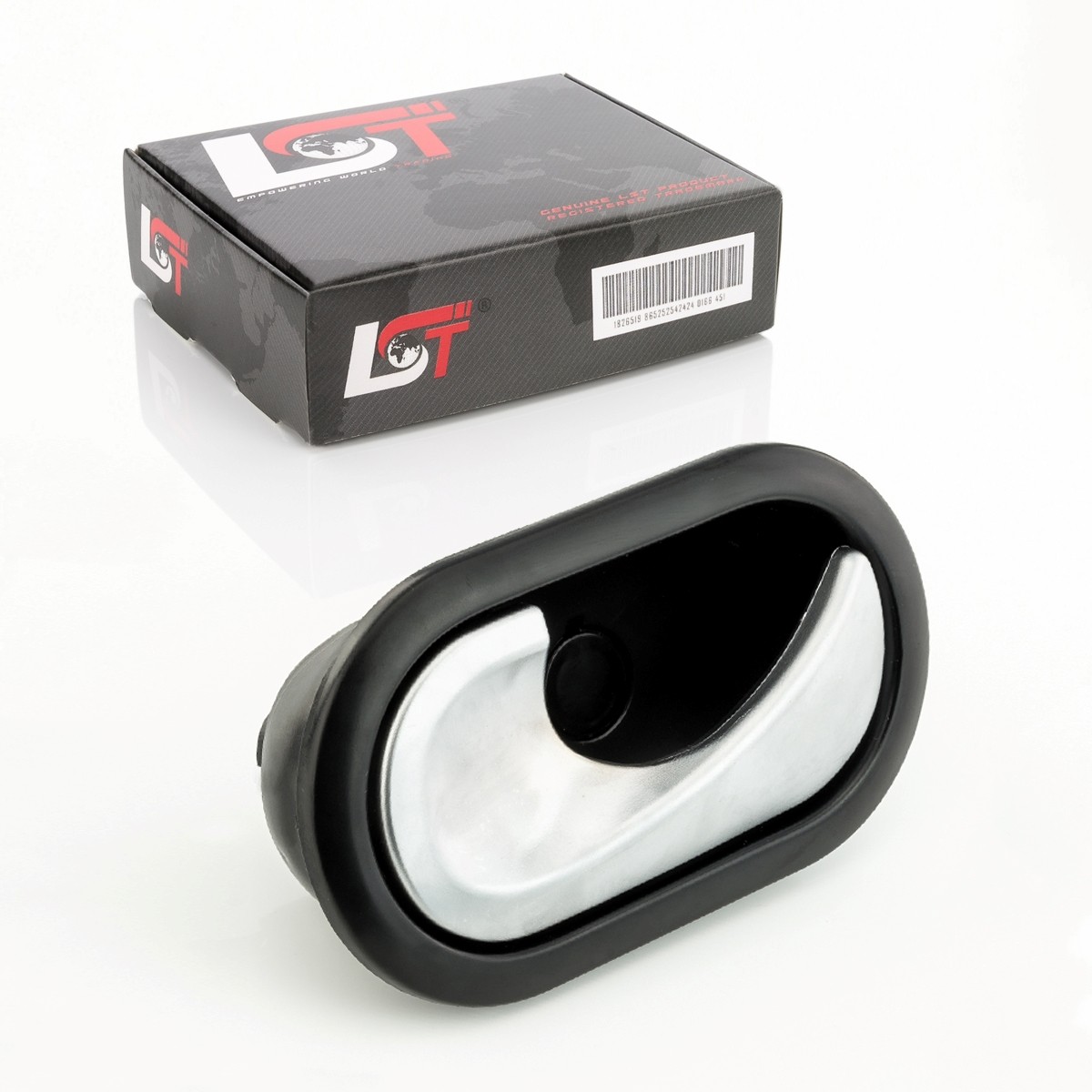 Door handle interior VL HL black-silver for RENAULT CLIO III
