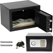 8,5 L Feuerschutz Tresor Mini Möbeltresor Dokumententresor mit Schlüssel