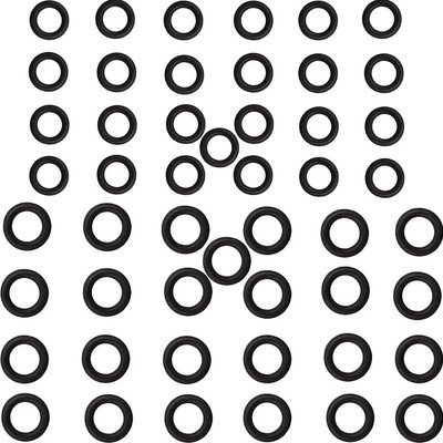 #ad 50 Pack Power Pressure Washer O Rings for 1 4” 3 8” M22 Quick Connect Coupler $10.29