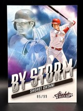 2022 Panini Absolute /99 SHOHEI OHTANI By Storm #BYS-6 Angels Dodgers MVP Japan
