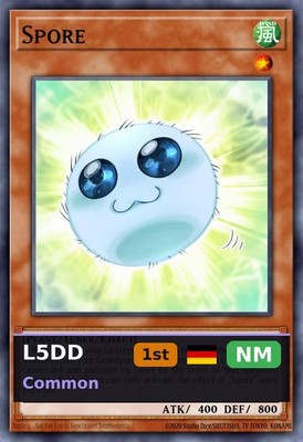 Spore L5DD-A03 1st Edition NM DE Yu-Gi-Oh