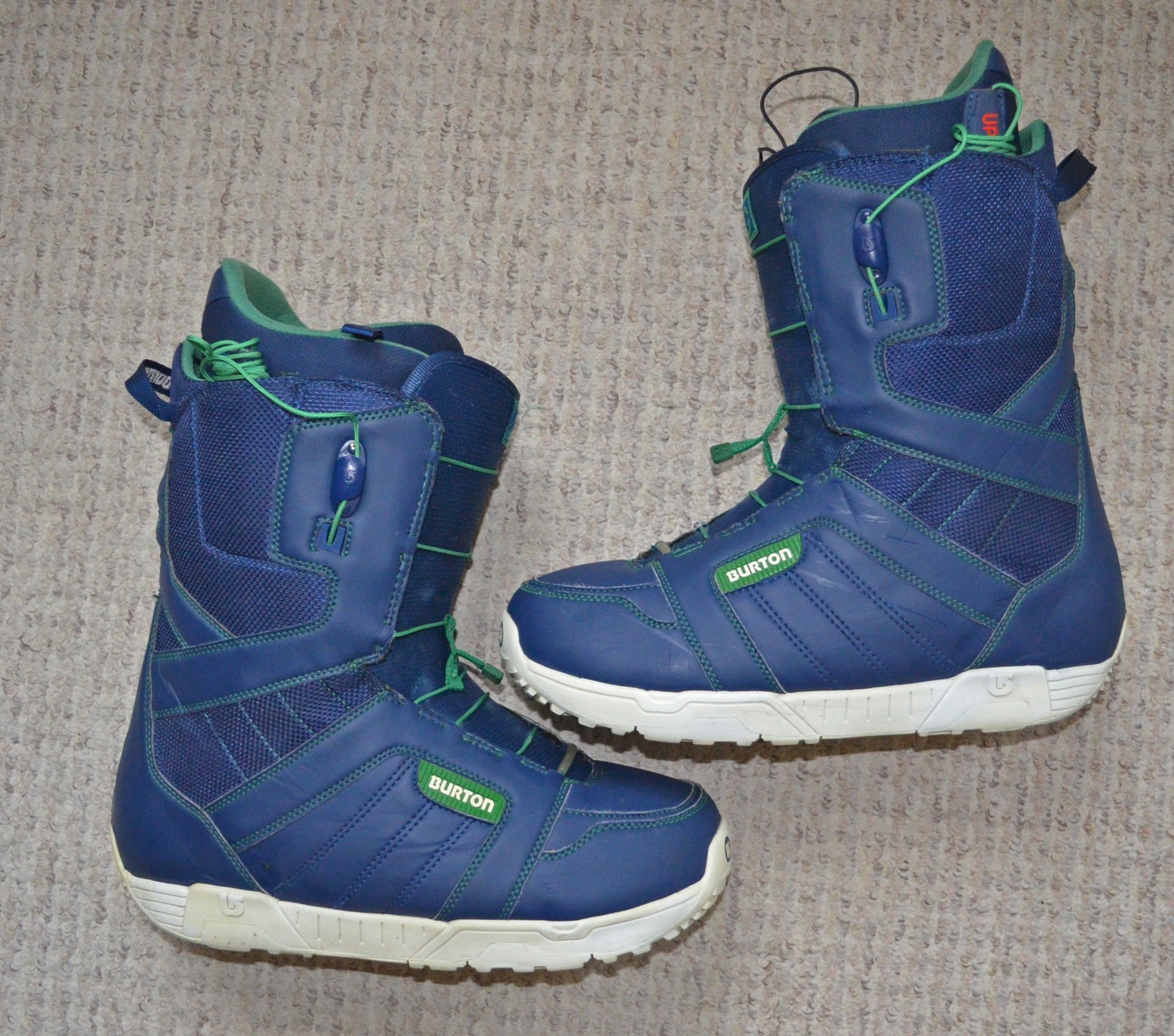 Burton Moto Herren Snowboard Boots Gr. 46,5 Schnee Sport Stiefel blau Snow Boots