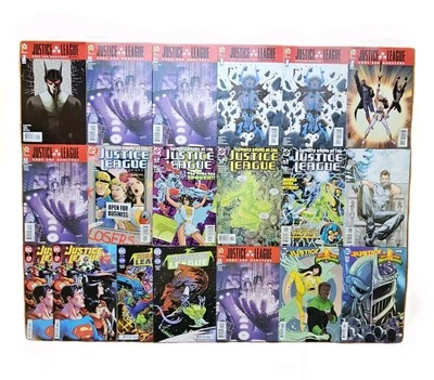 Huge Lot Of 19 JUSTICE LEAGUE Comic Books POWER RANGERS GODS DC 2003-2022 FN/VF - Image 1 of 4